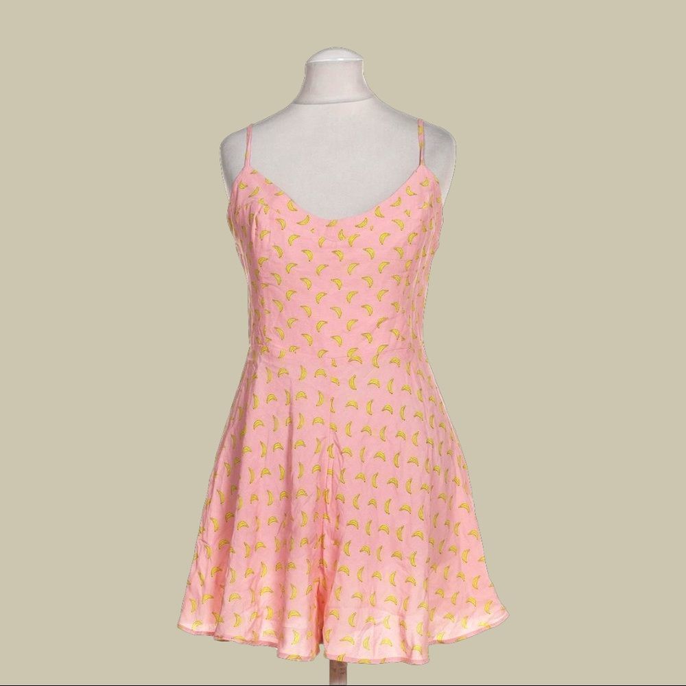 ZARA Banana Pink Romper